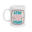 Motivation Mug - Stop Wishing Start Doing Badge