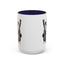 4th of July Mug - Skeleton with American Flag