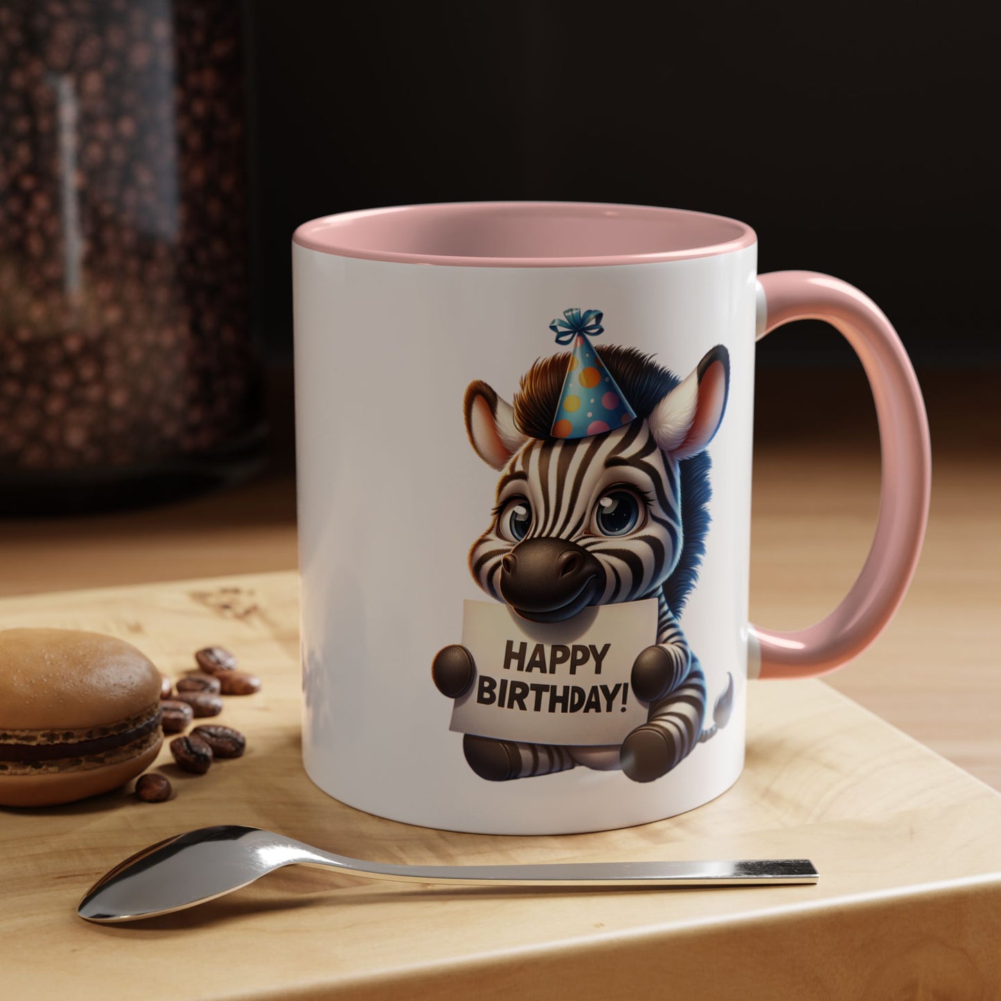 Birthday Mug - Zebra Clipart