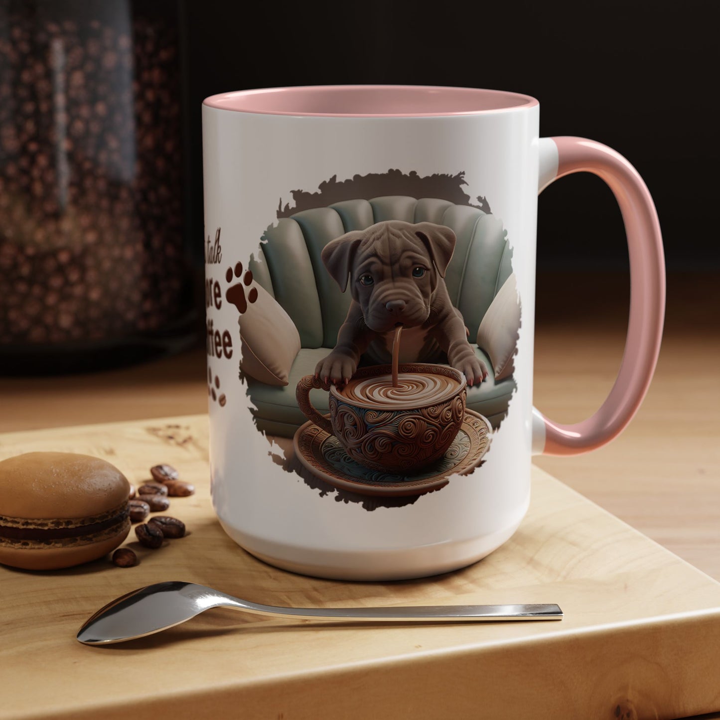 Animal Mug - Dog Coffee Wrap 25