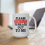 Office Mug - Please Hesitate