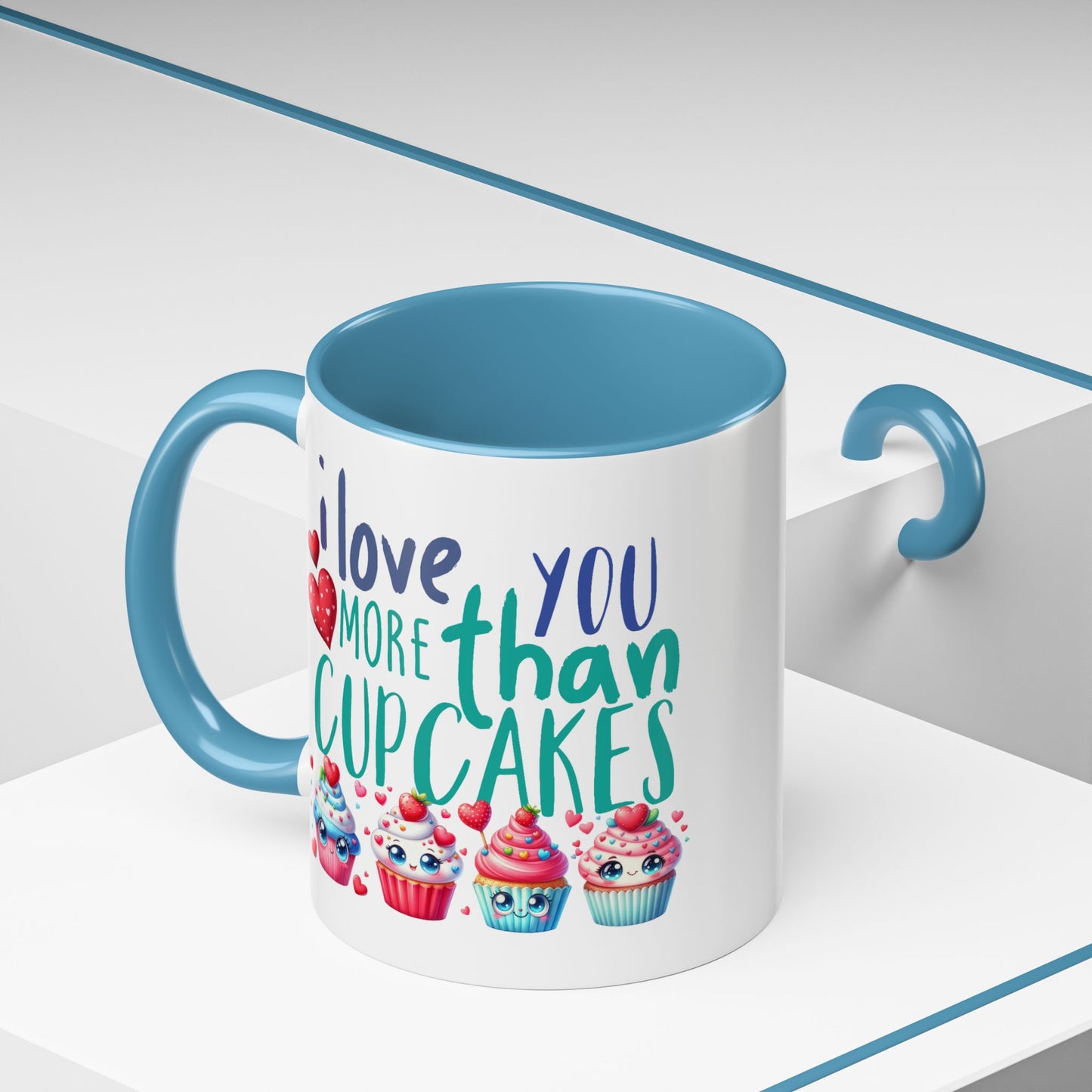 Anniversary Mug - I Love You More Than Cupcakes