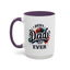 Father's Day Mug - Best Dad Ever Basketball