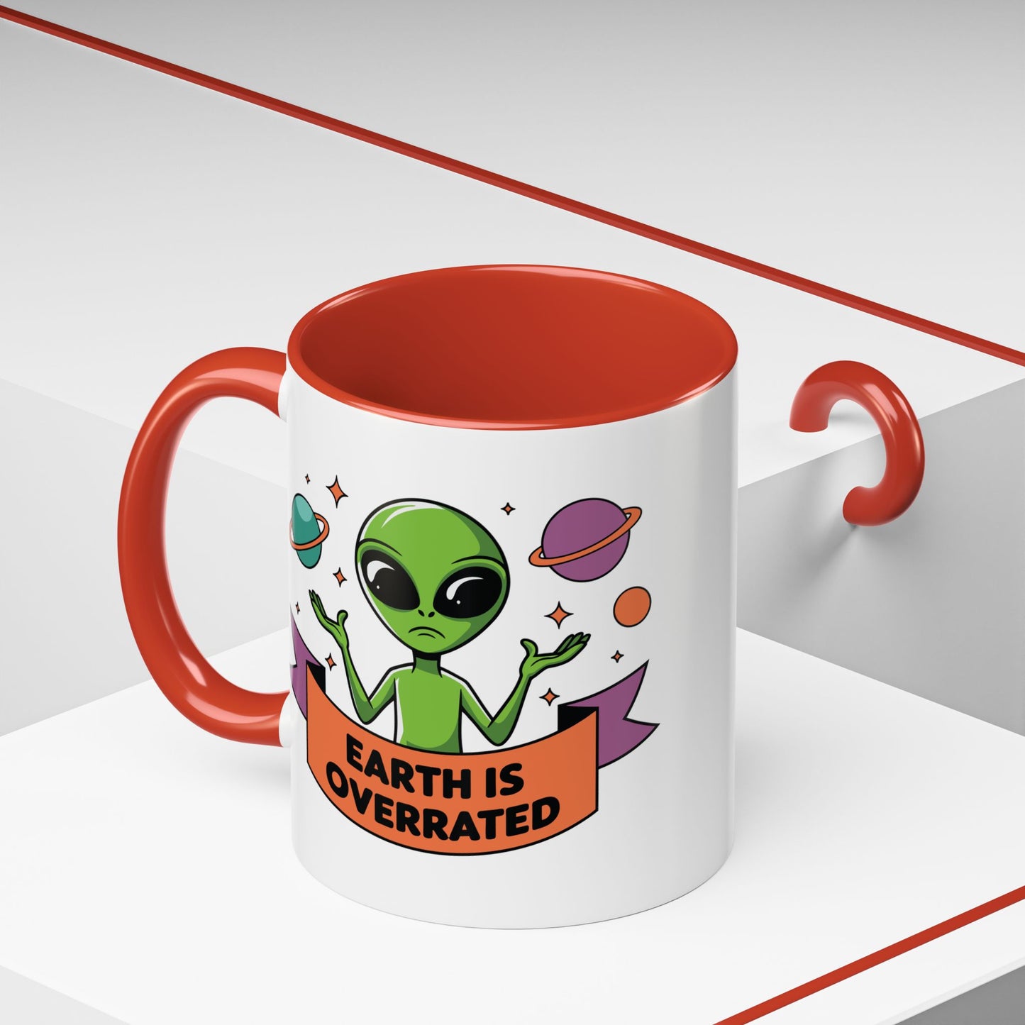 Alien Mug - Earth Is Overrated