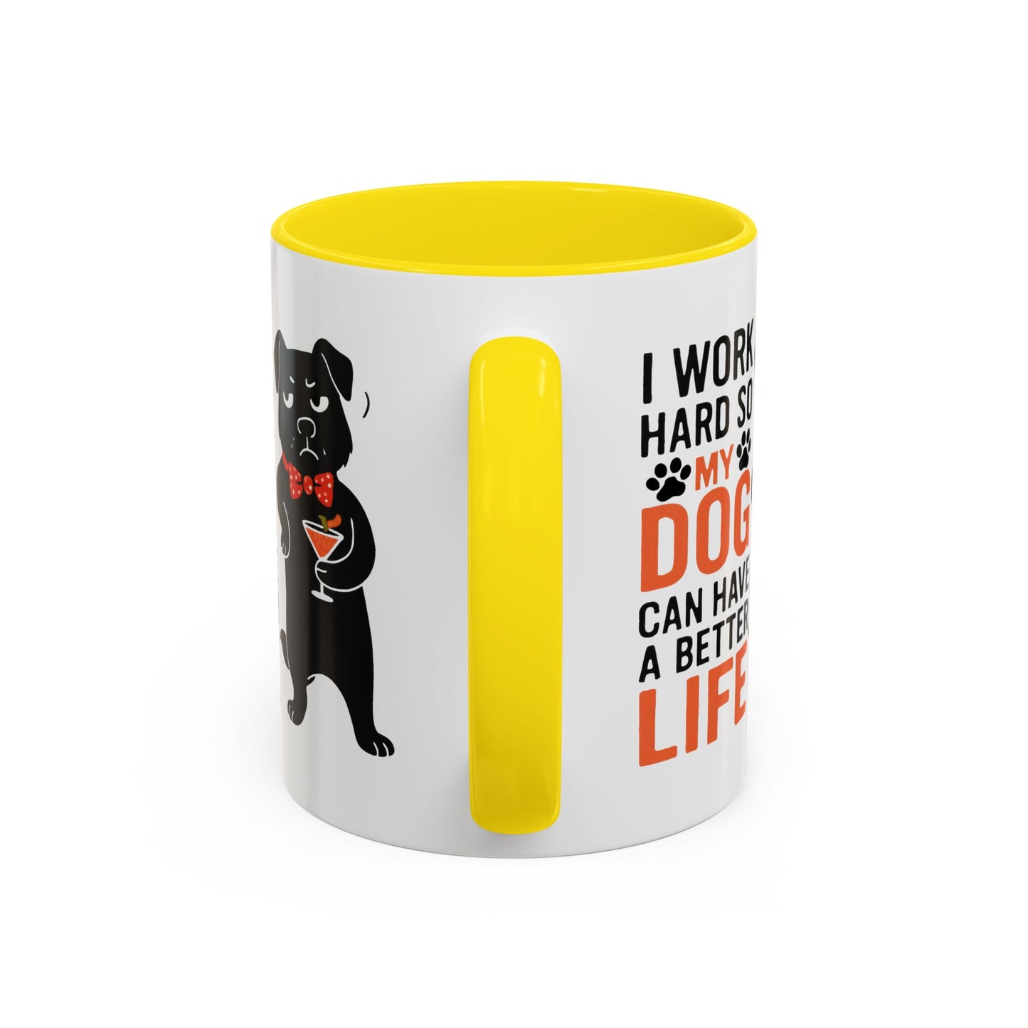 Animal Mug - I Work Hard So My Dog