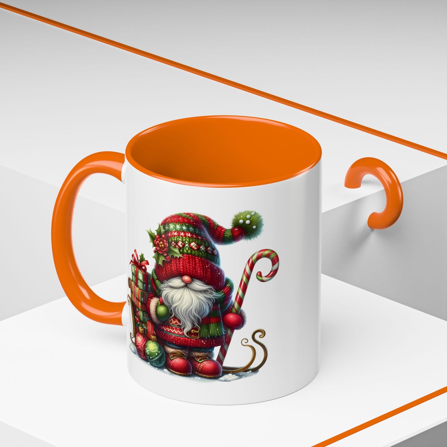 Christmas Mug - Gnome Sleigh