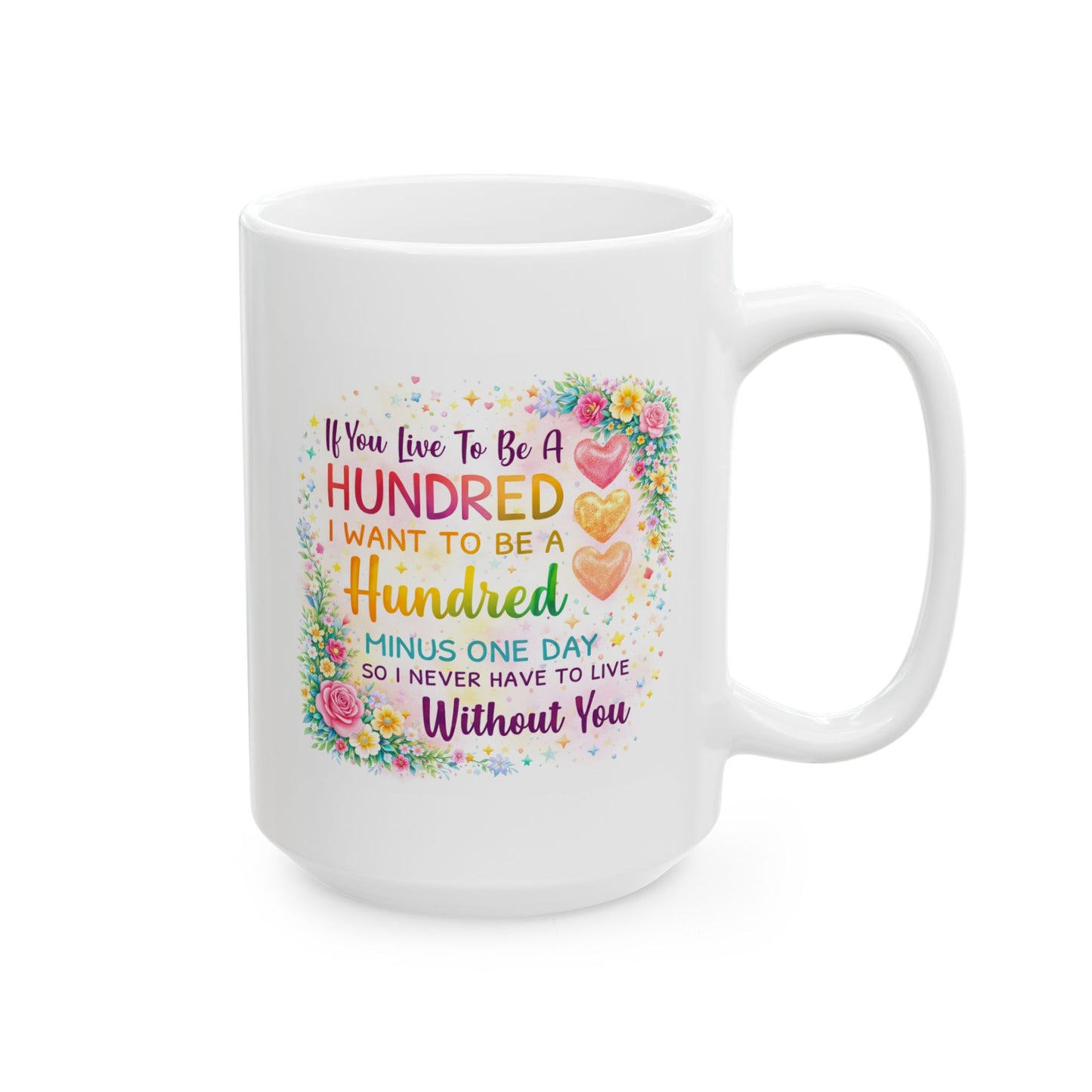 Anniversary Mug - If You Live To Be