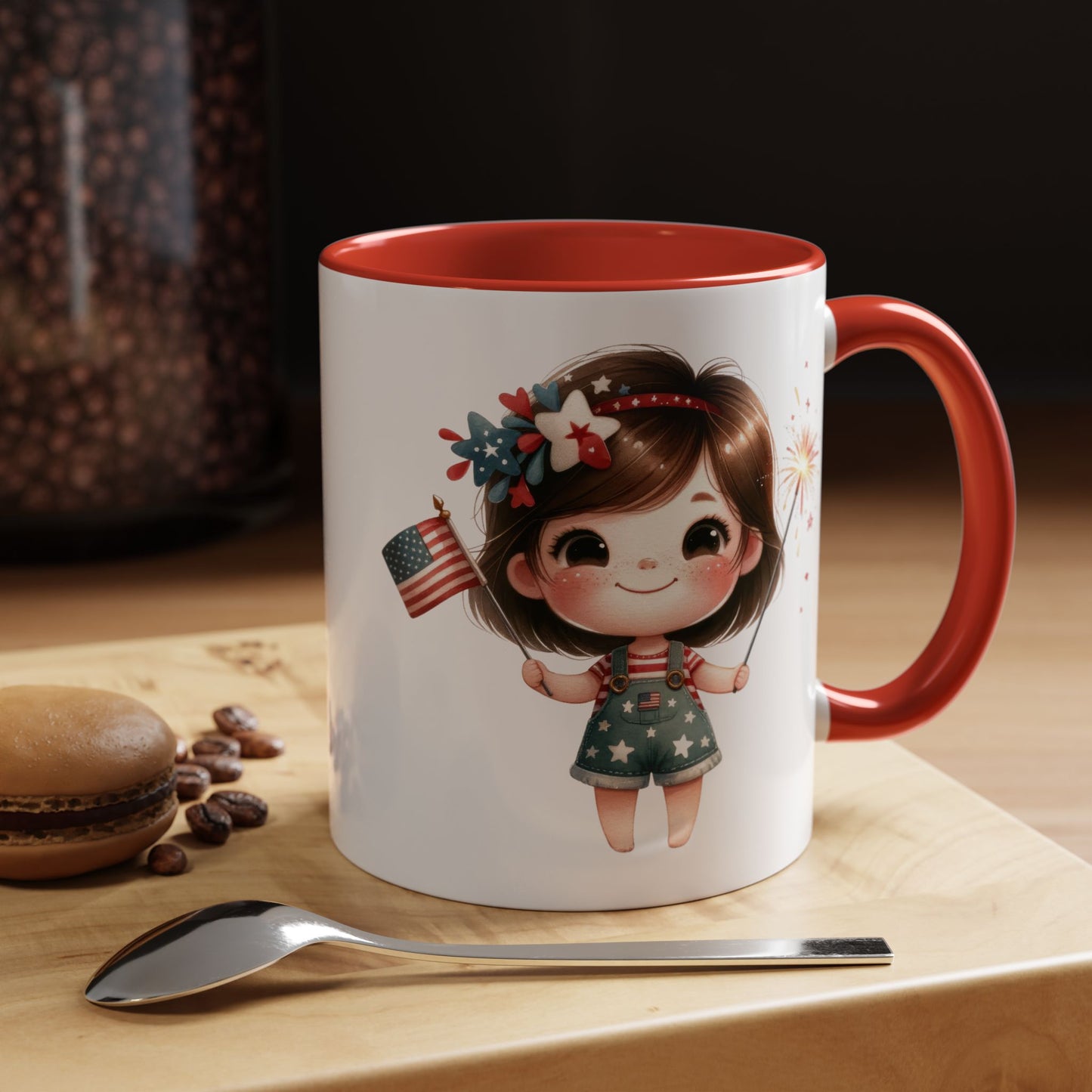 4th of July - American Girl Flag 6