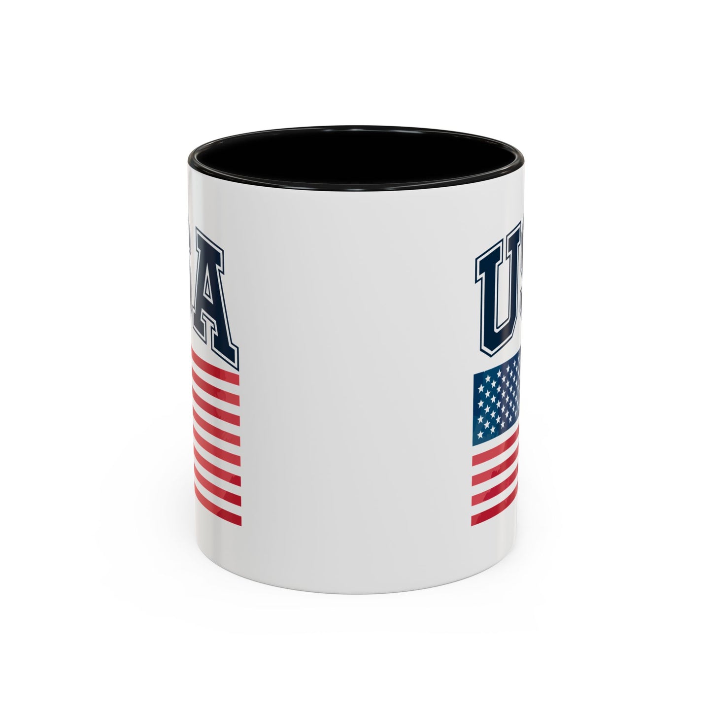 4th of July Mug - USA & Flag