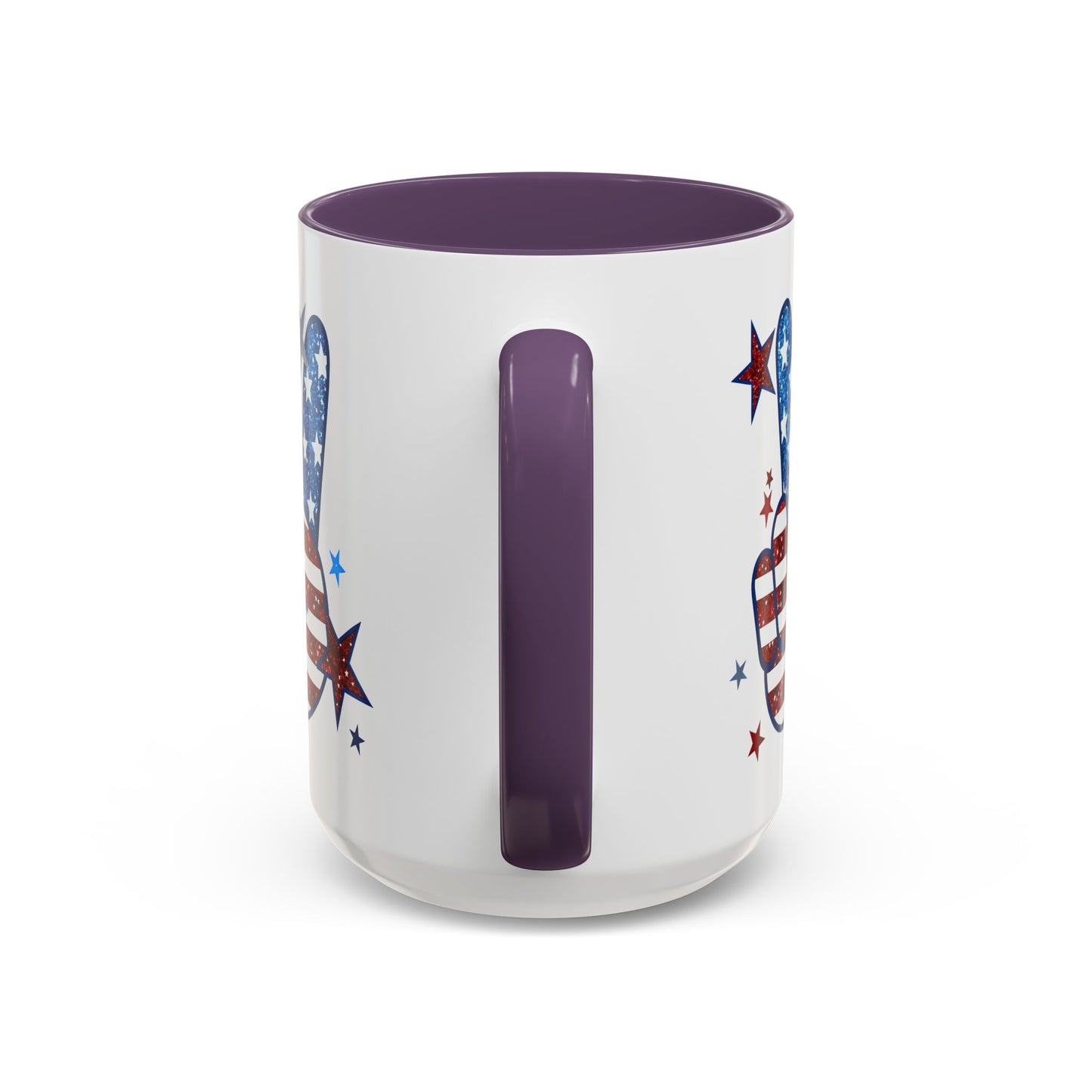4th of July Mug - America Peace Sign