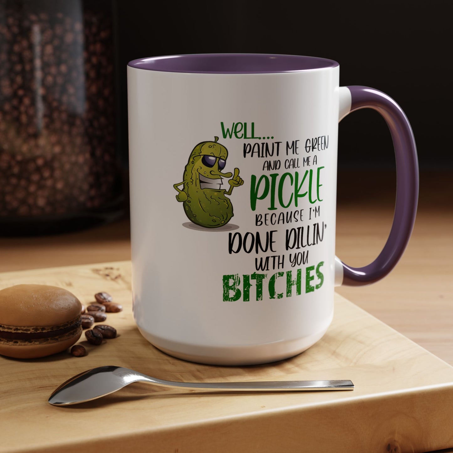 Adult Mug - Well Paint Me Green