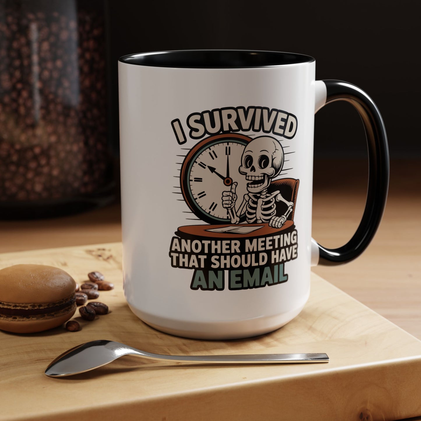 Office Mug - I Survived Another Meeting