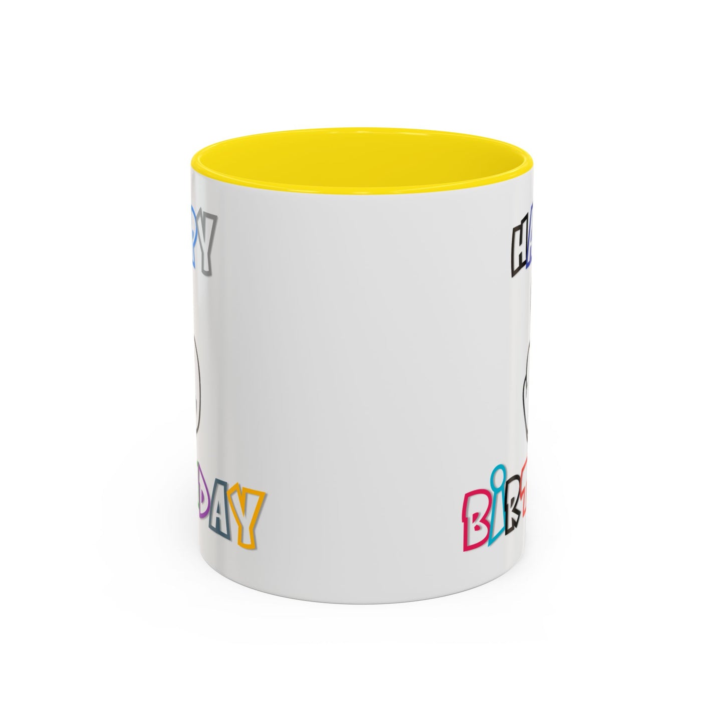 Adult Mug - Happy Birthday Middle Finger