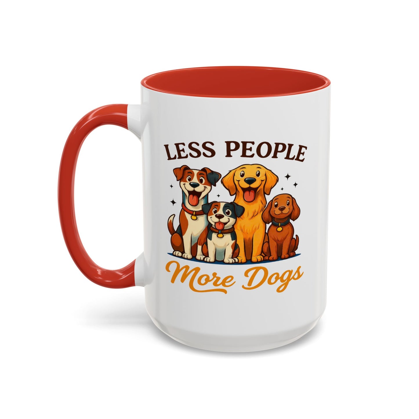 Animal Mug - Less People More Dogs