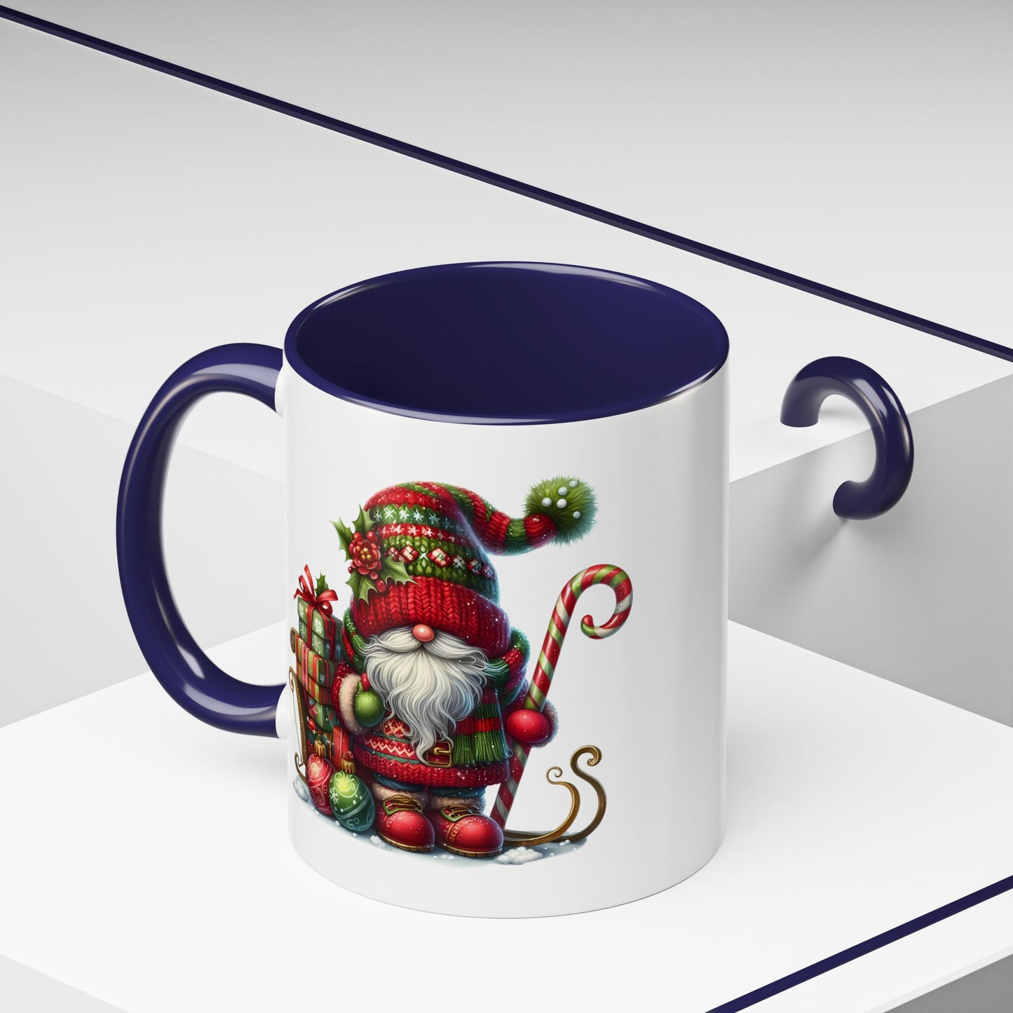 Christmas Mug - Gnome Sleigh