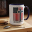 Religious Mug - One Nation Flag Cross