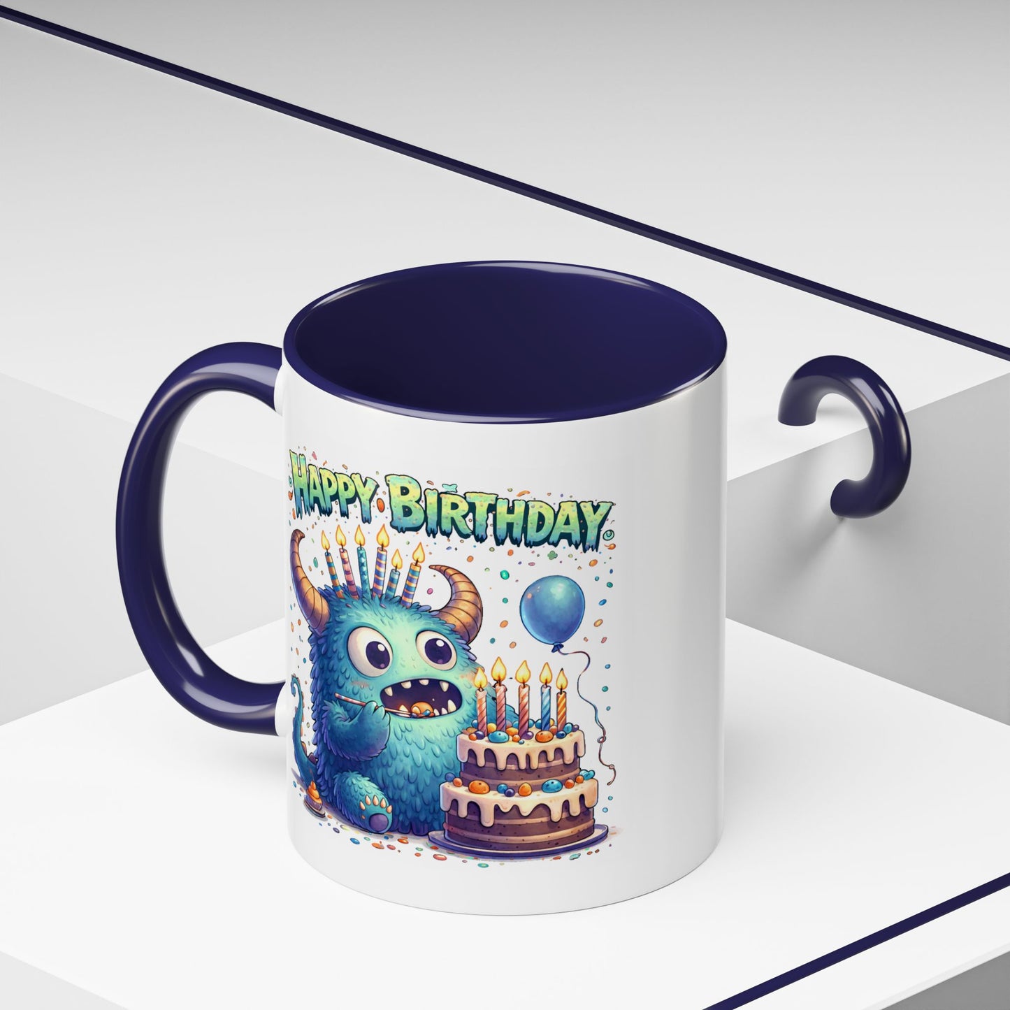 Birthday Mug - Monster Cake