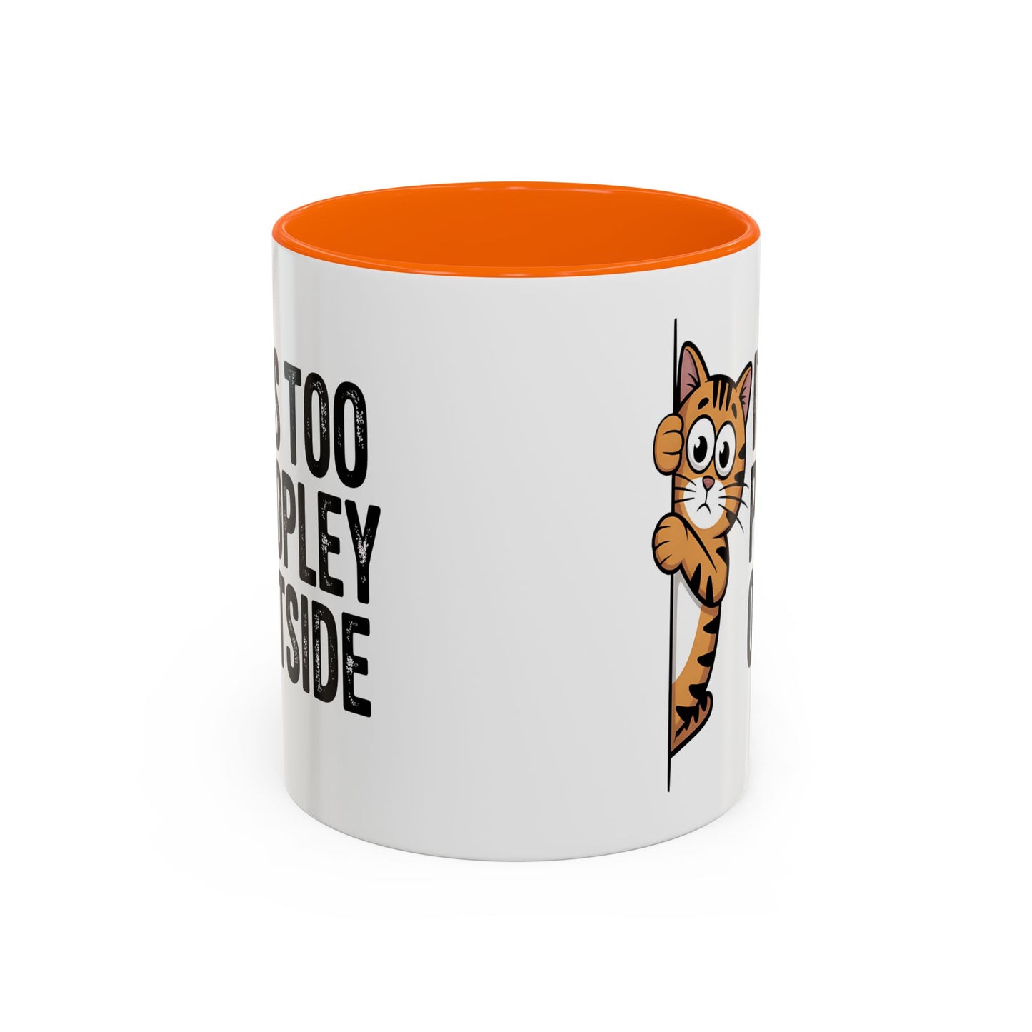 Animal Mug - It's Too Peopley Outside