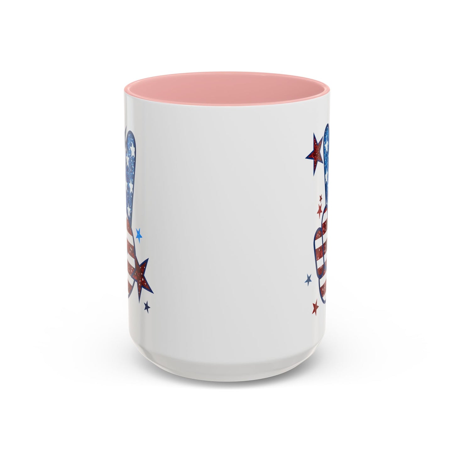 4th of July Mug - America Peace Sign