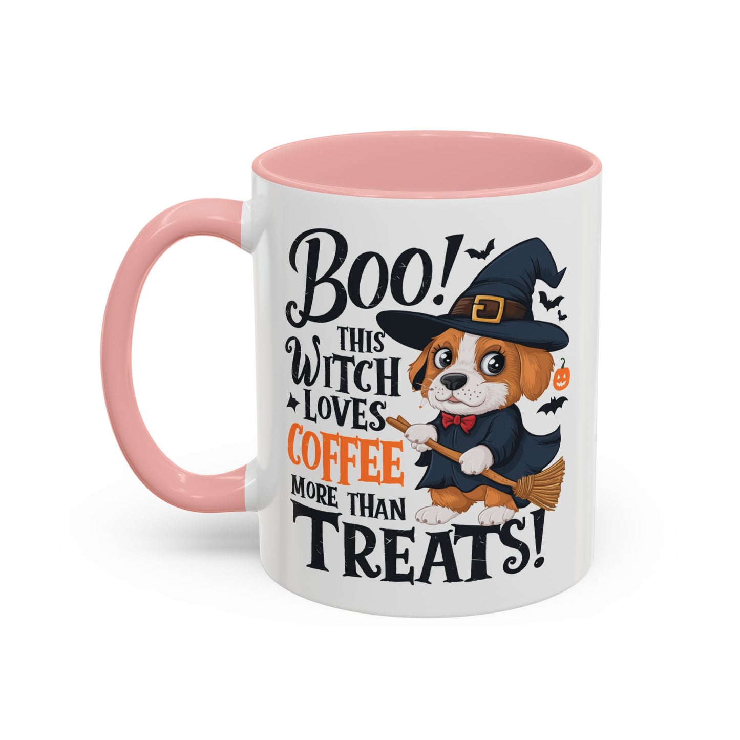 Halloween Mug - Puppy Witch