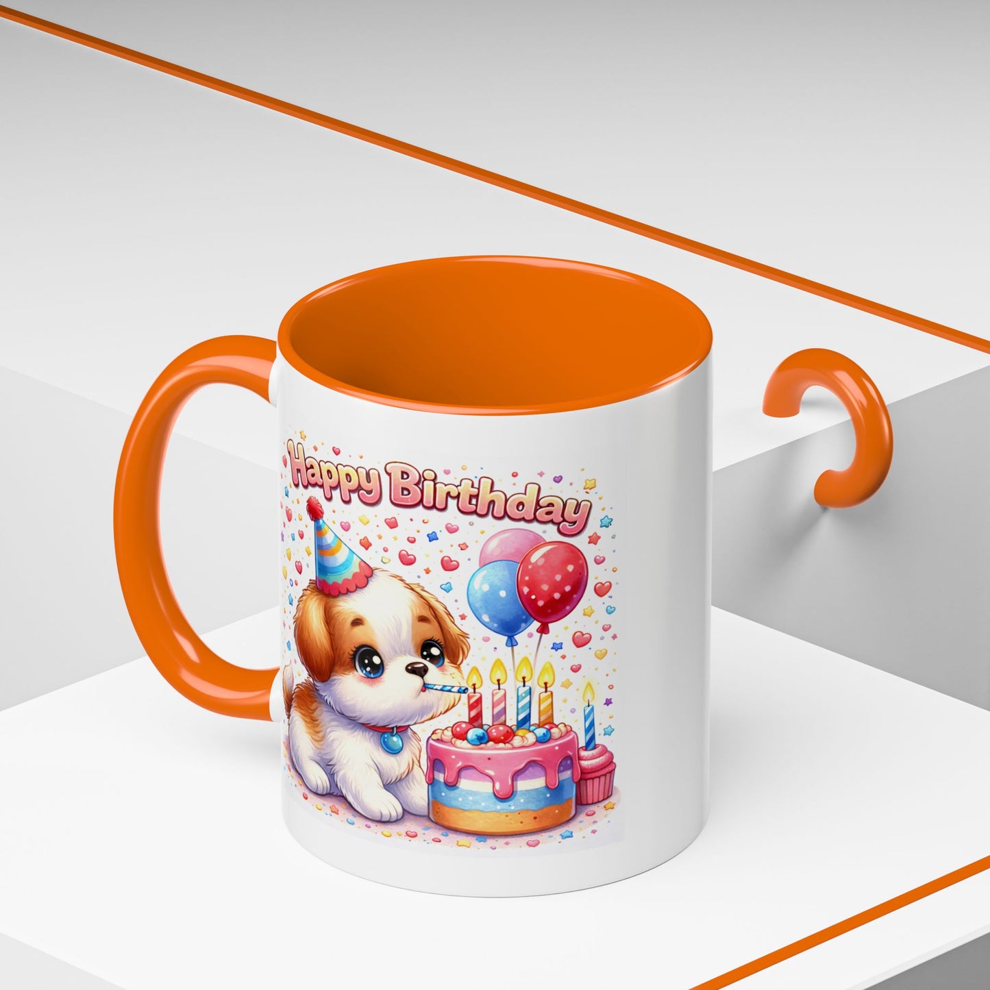 Birthday Mug - Puppy Cake