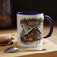 Christmas Mug - Reindeer Barn Sleigh Reindeer