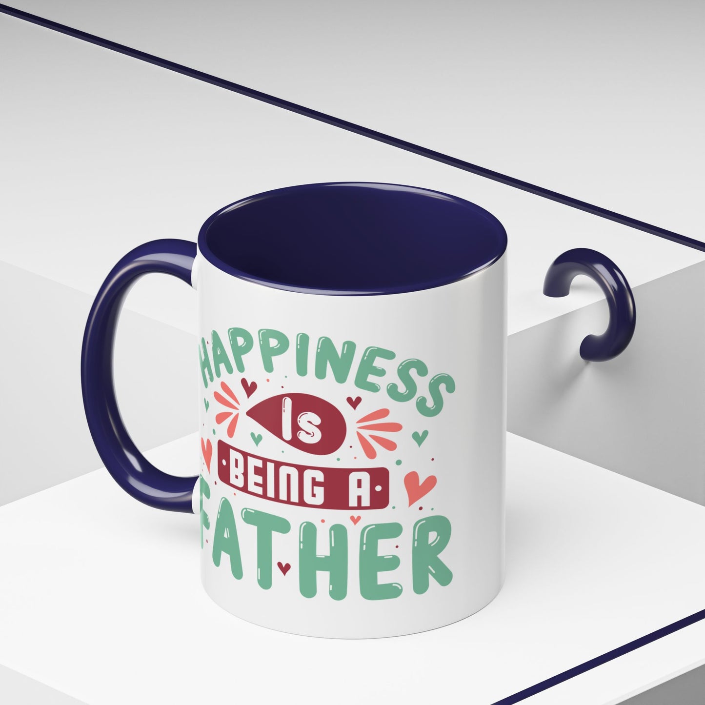 Father's Day Mug - Happiness Is