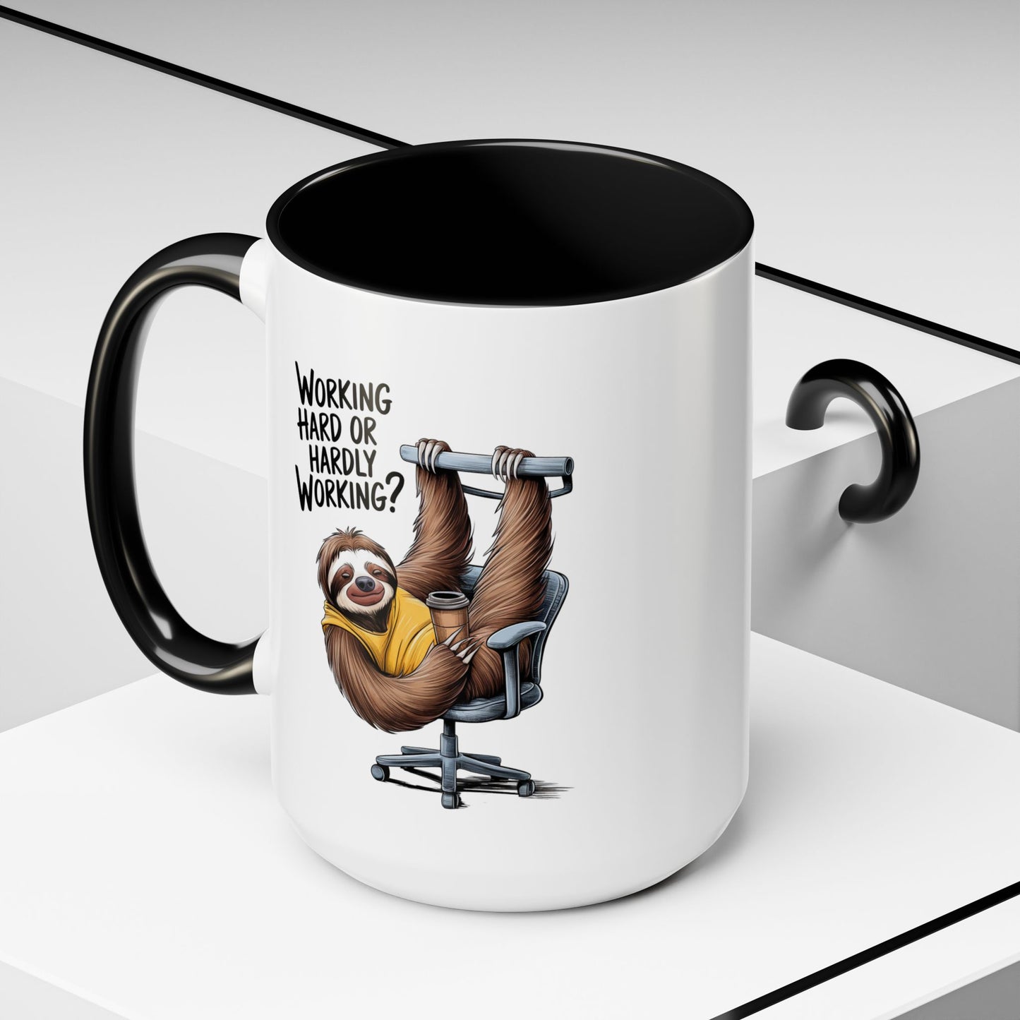 Office Mug - Work Hard or Hardly Working