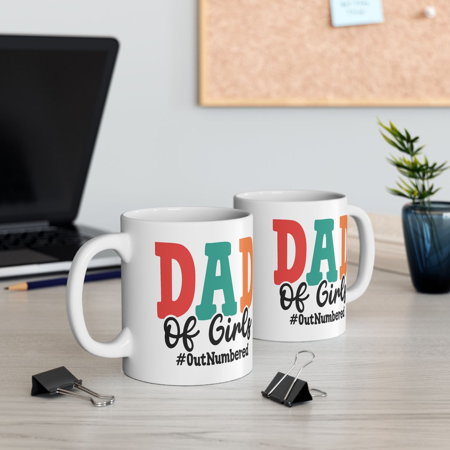 Father's Day Mug - Dad Of Girls