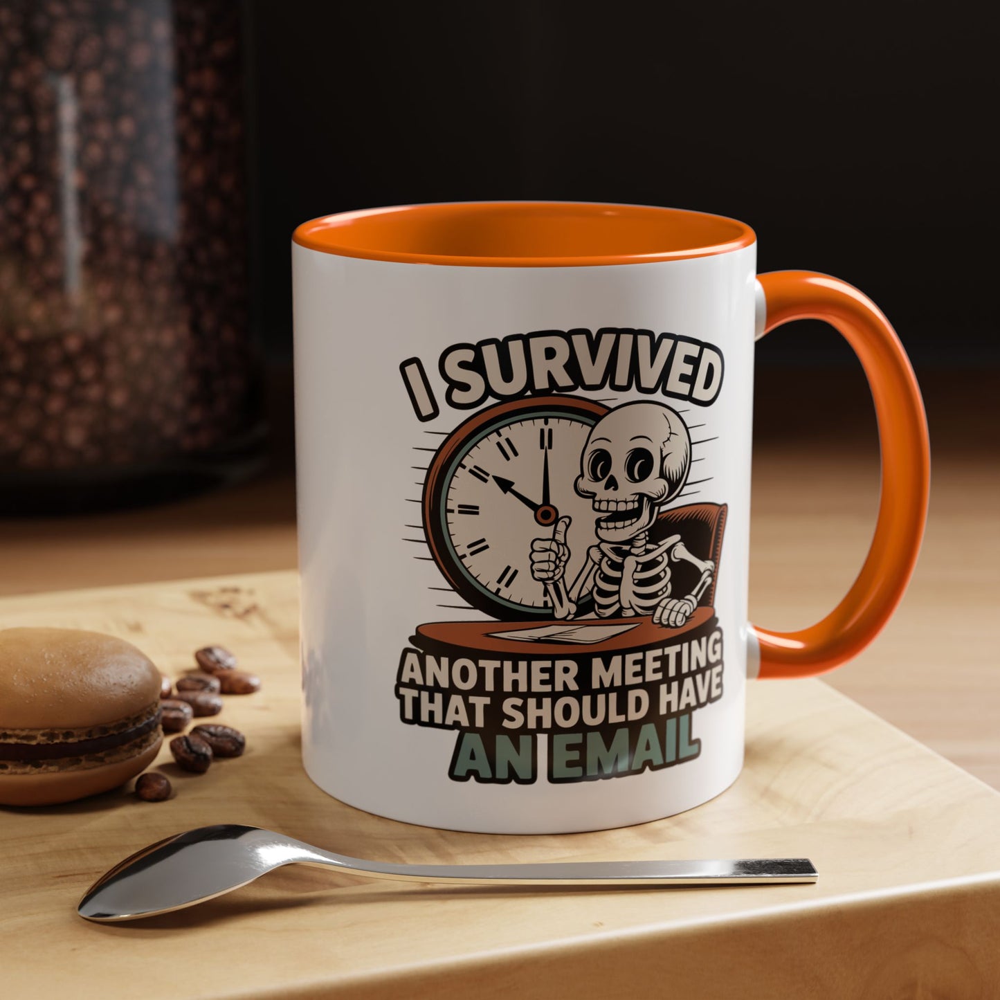 Office Mug - I Survived Another Meeting