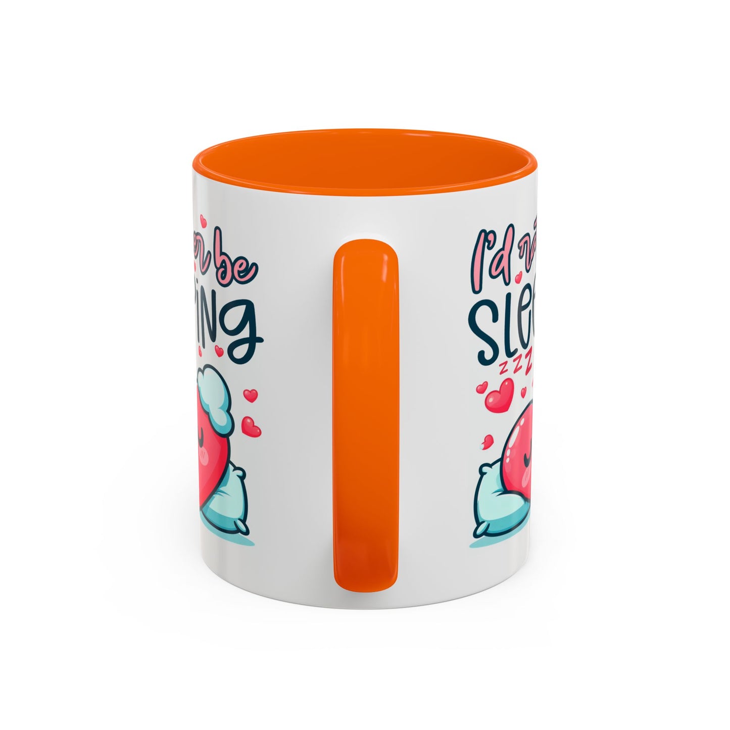 Humor Mug - I'd Rather Be Sleeping Heart
