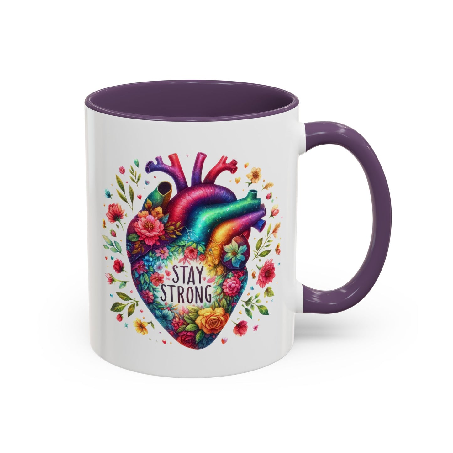 Wellness Mug - Stay Strong Heart