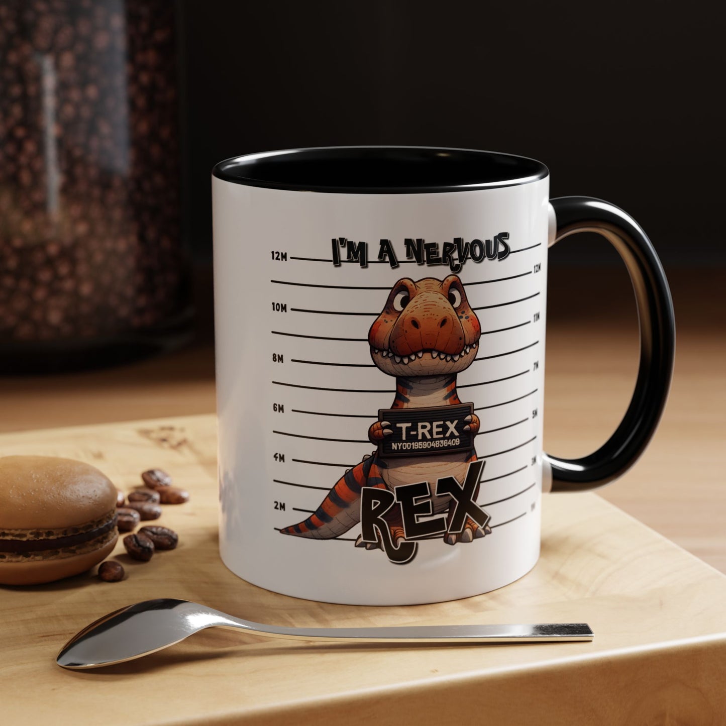 Humor Mug - I'm A Nervous Rex