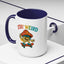Humor Mug - Stay Weird Mushroom Skateboard