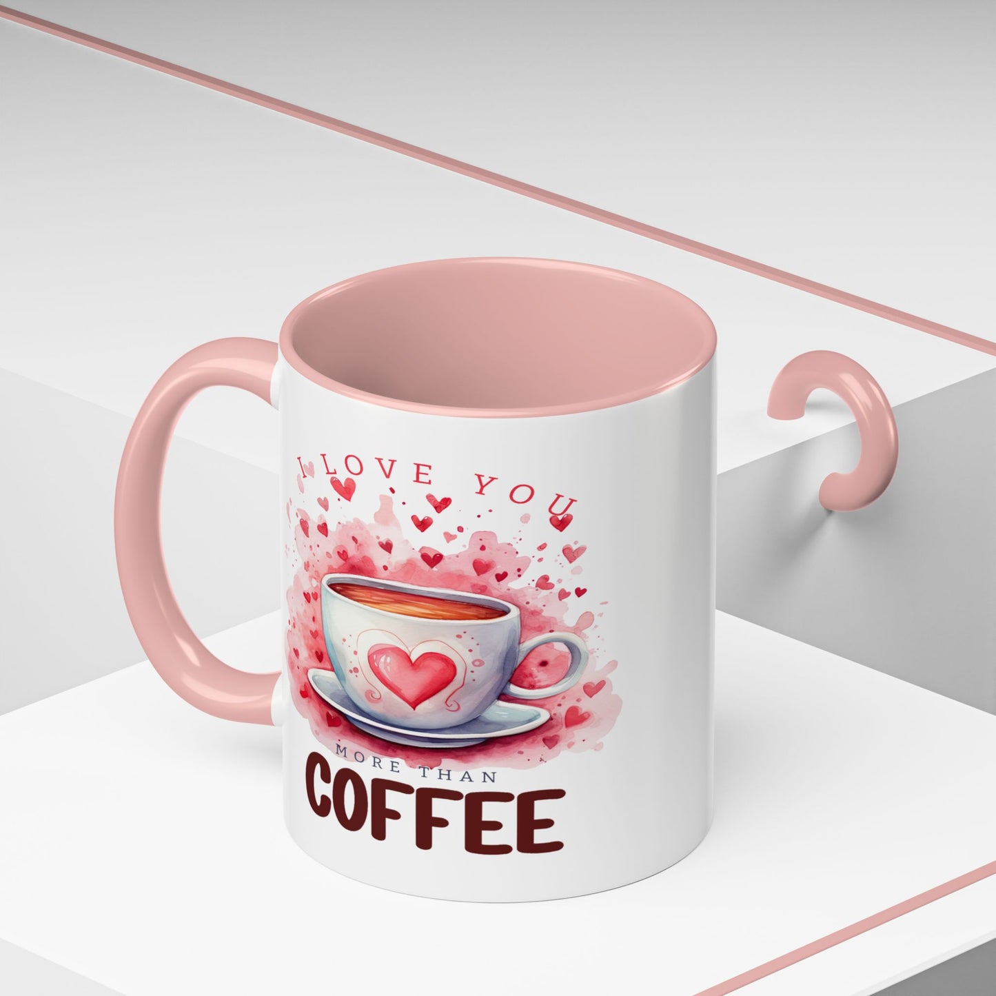 Anniversary Mug - I Love You More Than Coffee
