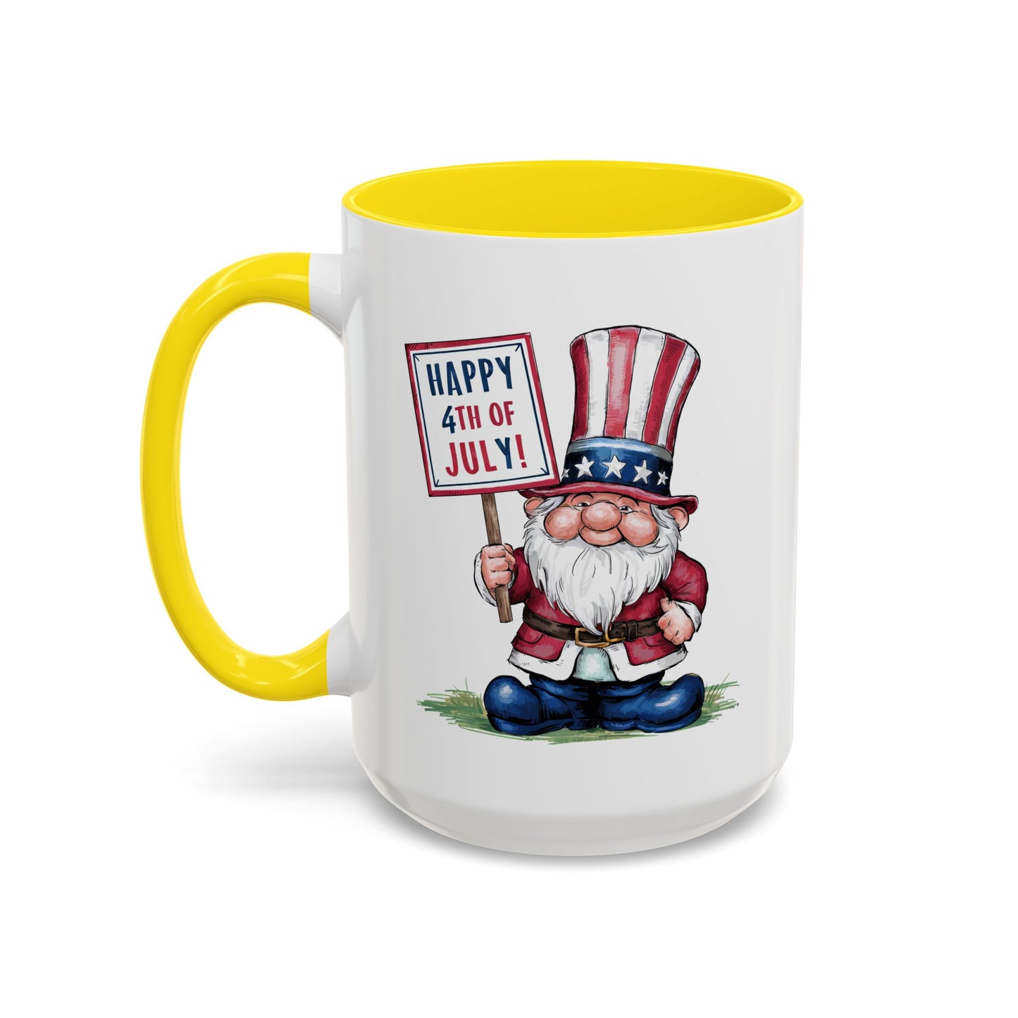4th of July Mug - American Gnome 8