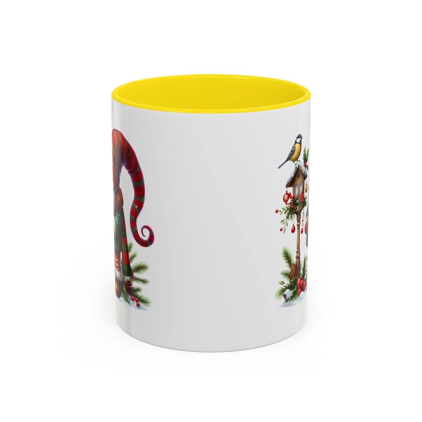 Christmas Mug - Gnome and Birdhouse