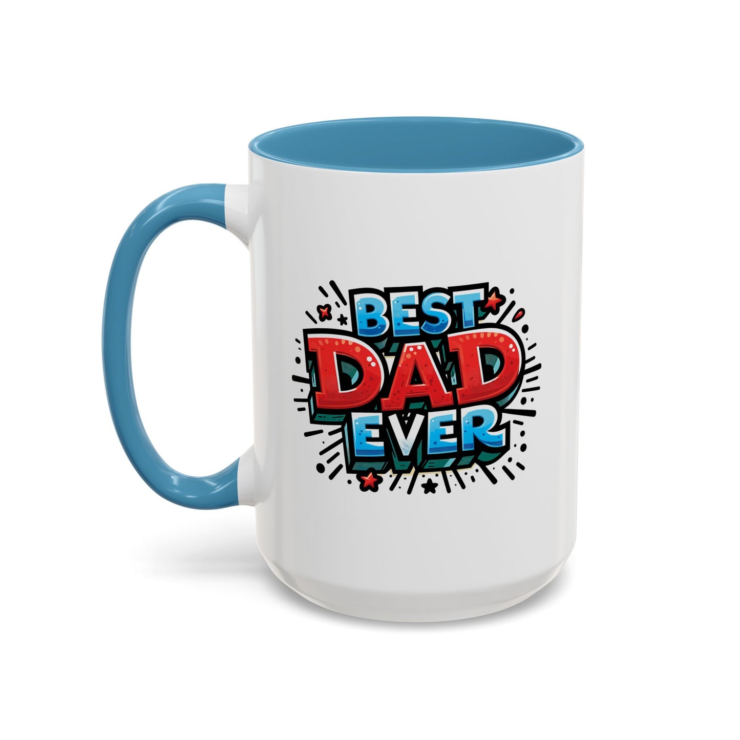 Father's Day Mug - Best Dad Ever Grafitti