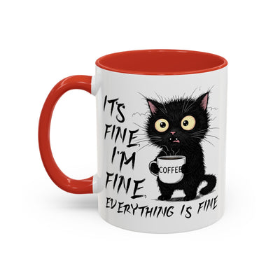 Animal Mug - It's Fine I'm Fine Everything is Fine