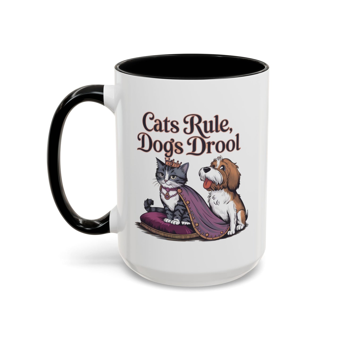 Animal Mug - Cats Rule Dogs Drool