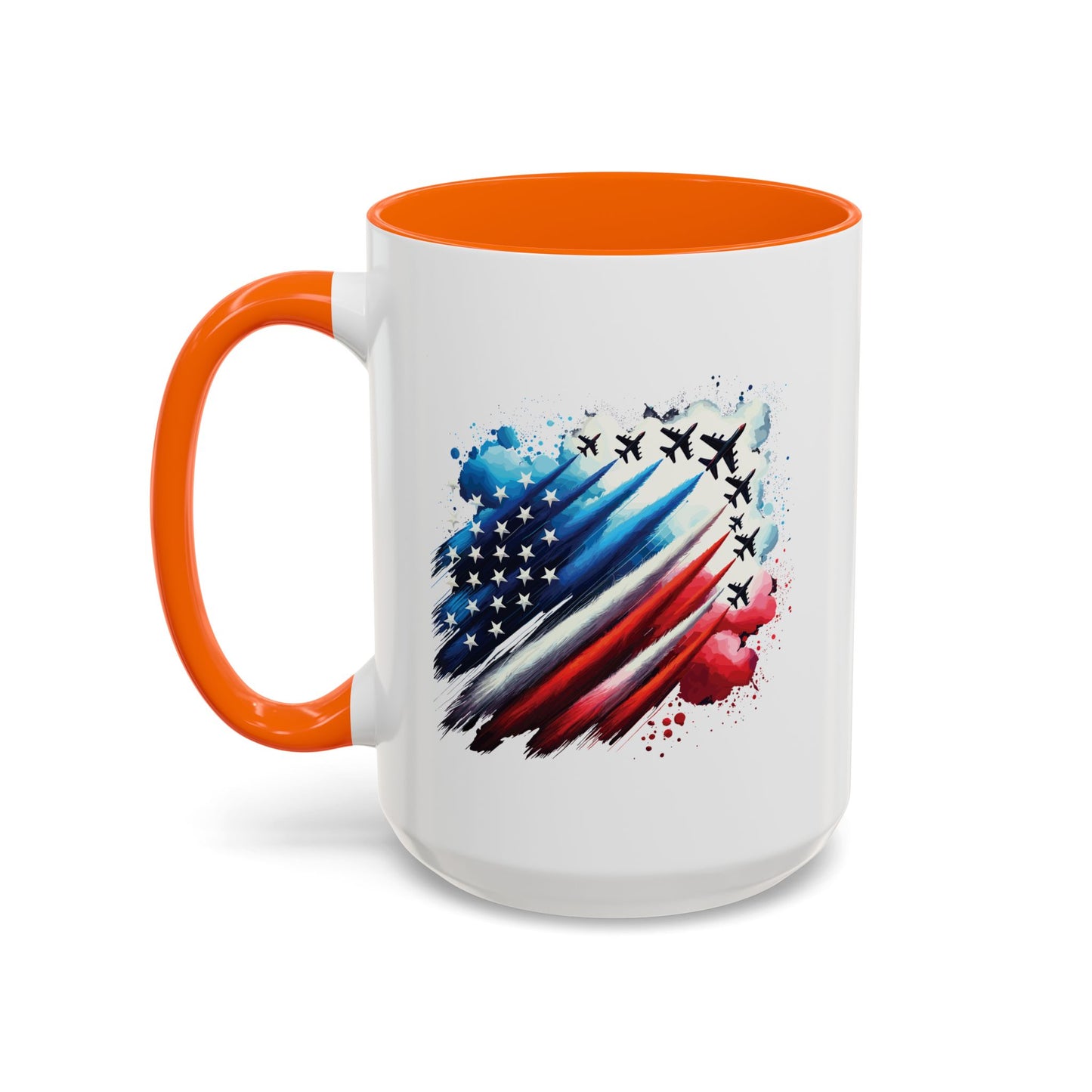 4th of July Mug - Fighter Jets USA Patriotic