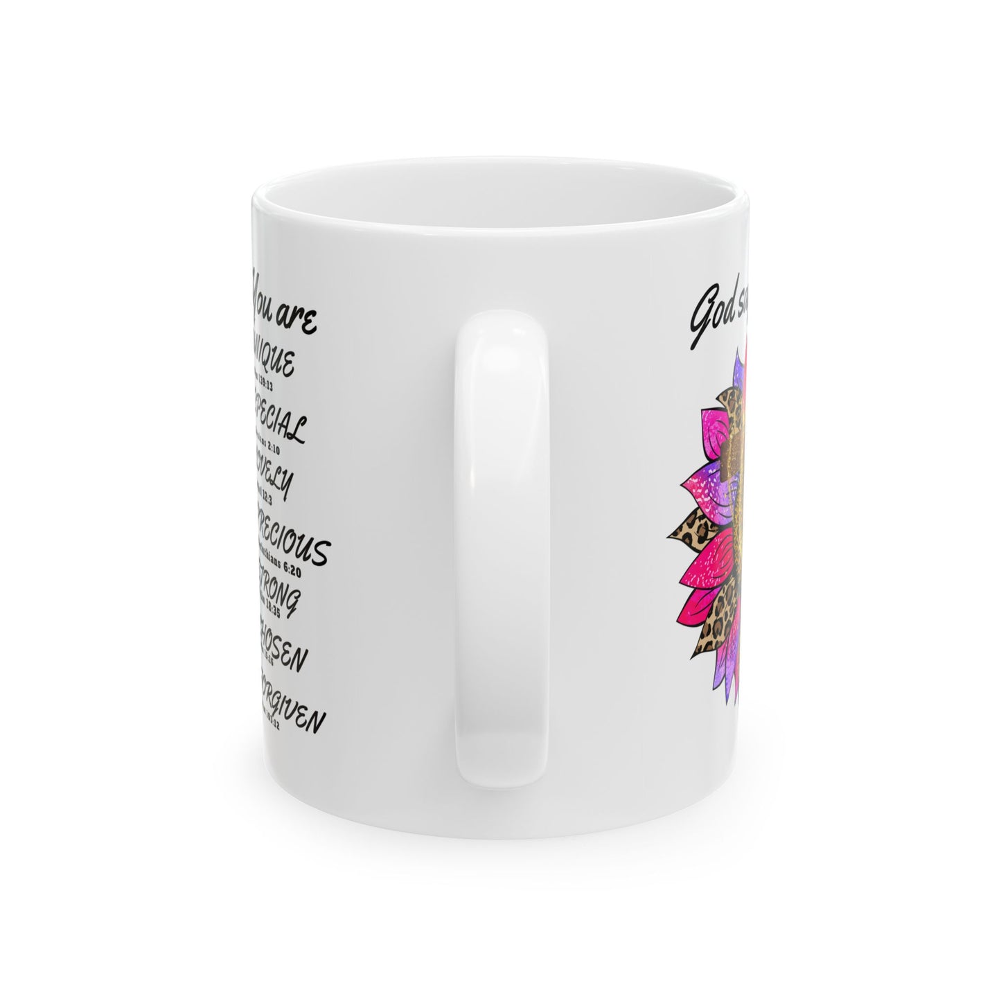 Religious Mug - God Says You Are