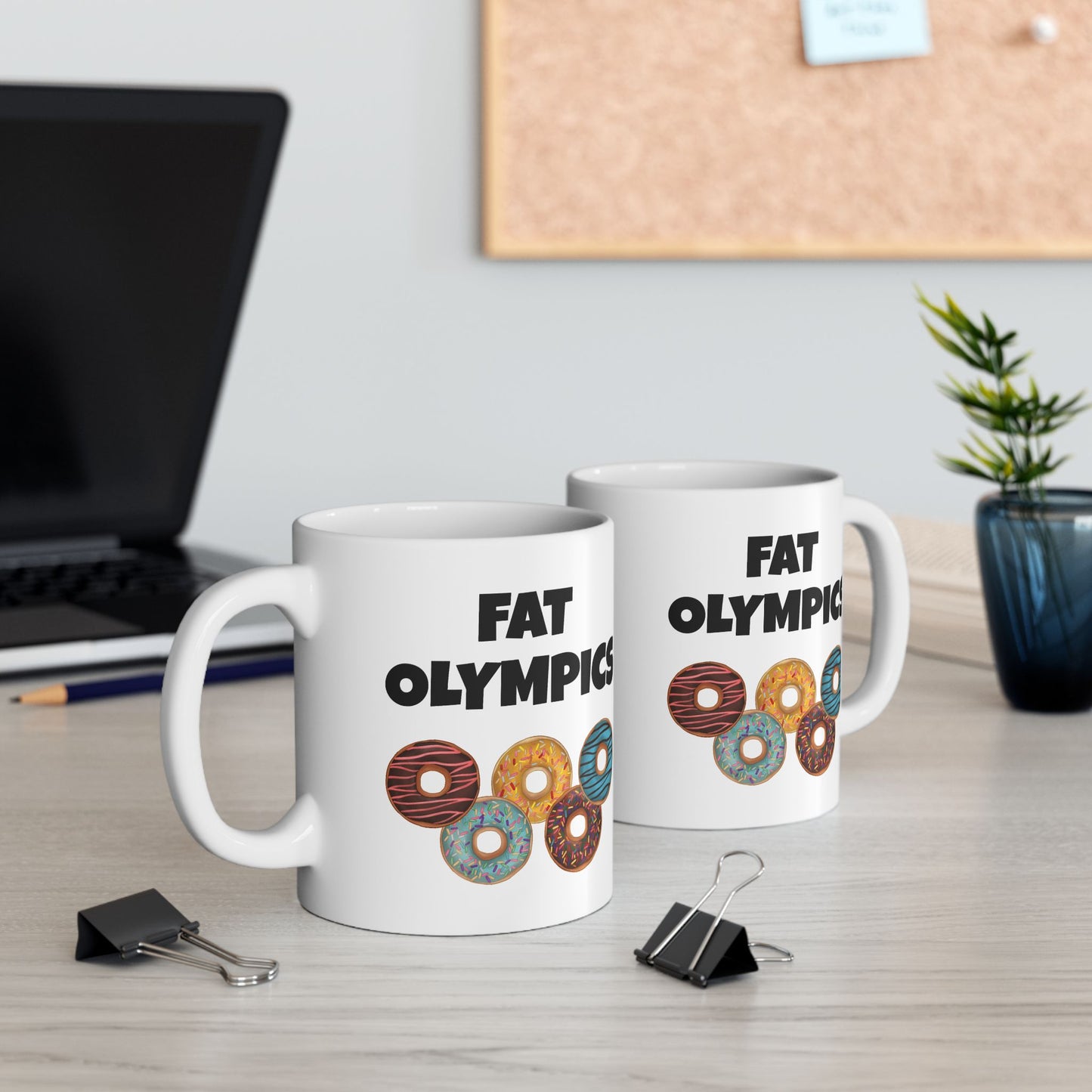 Humor Mug - Fat Olympics