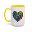 Animal Mug - Dog Paws Heart