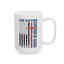 4th of July Mug - One Nation Under God Flag Cross