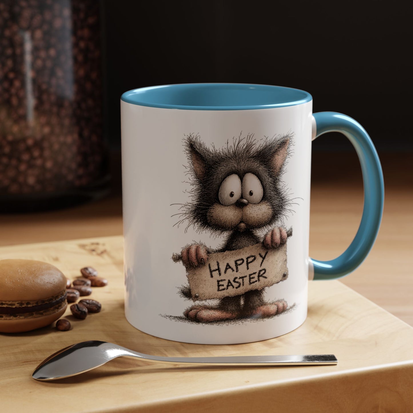 Easter Mug - Happy Easter Cat