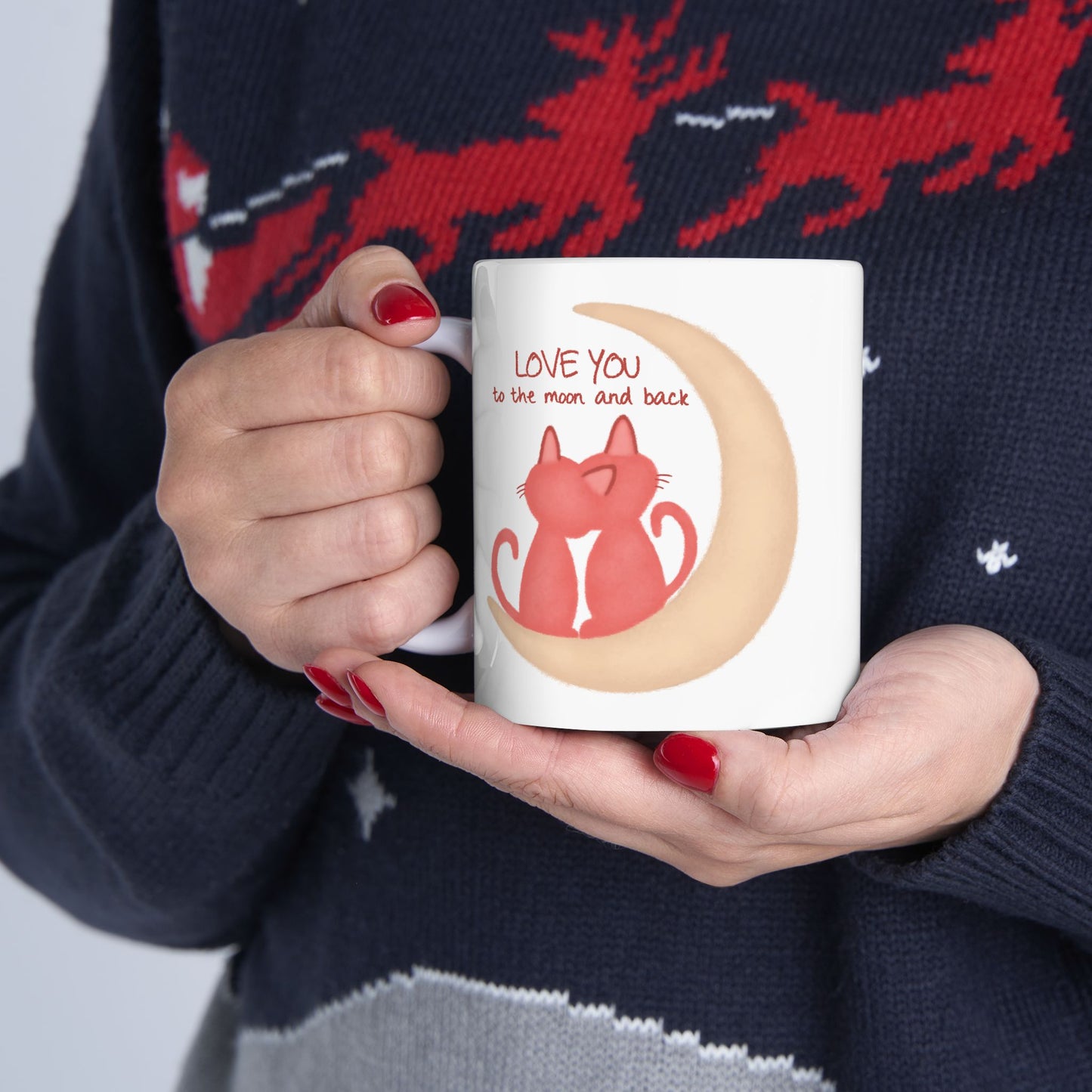 Anniversary Mug - Love You to the Moon