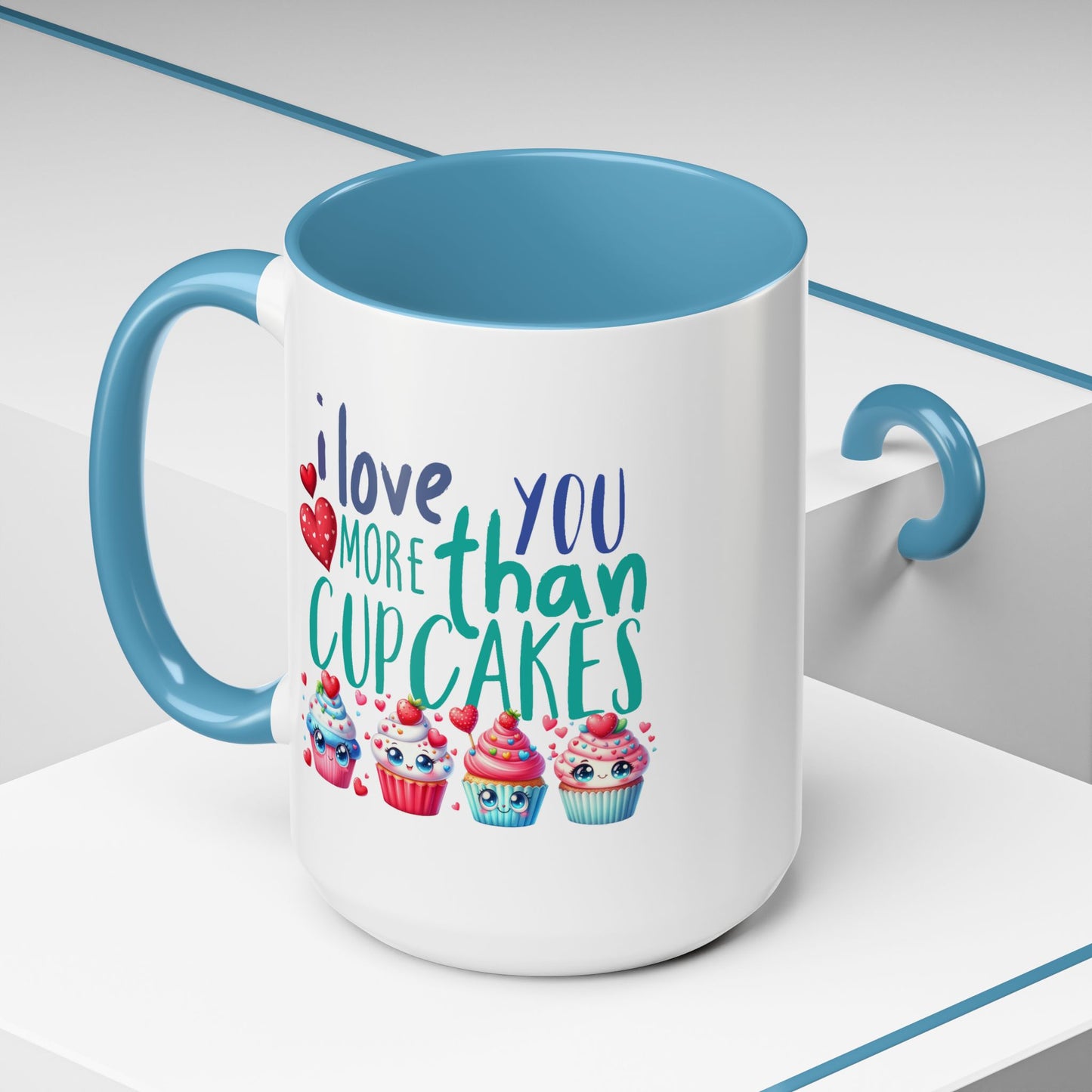 Anniversary Mug - I Love You More Than Cupcakes