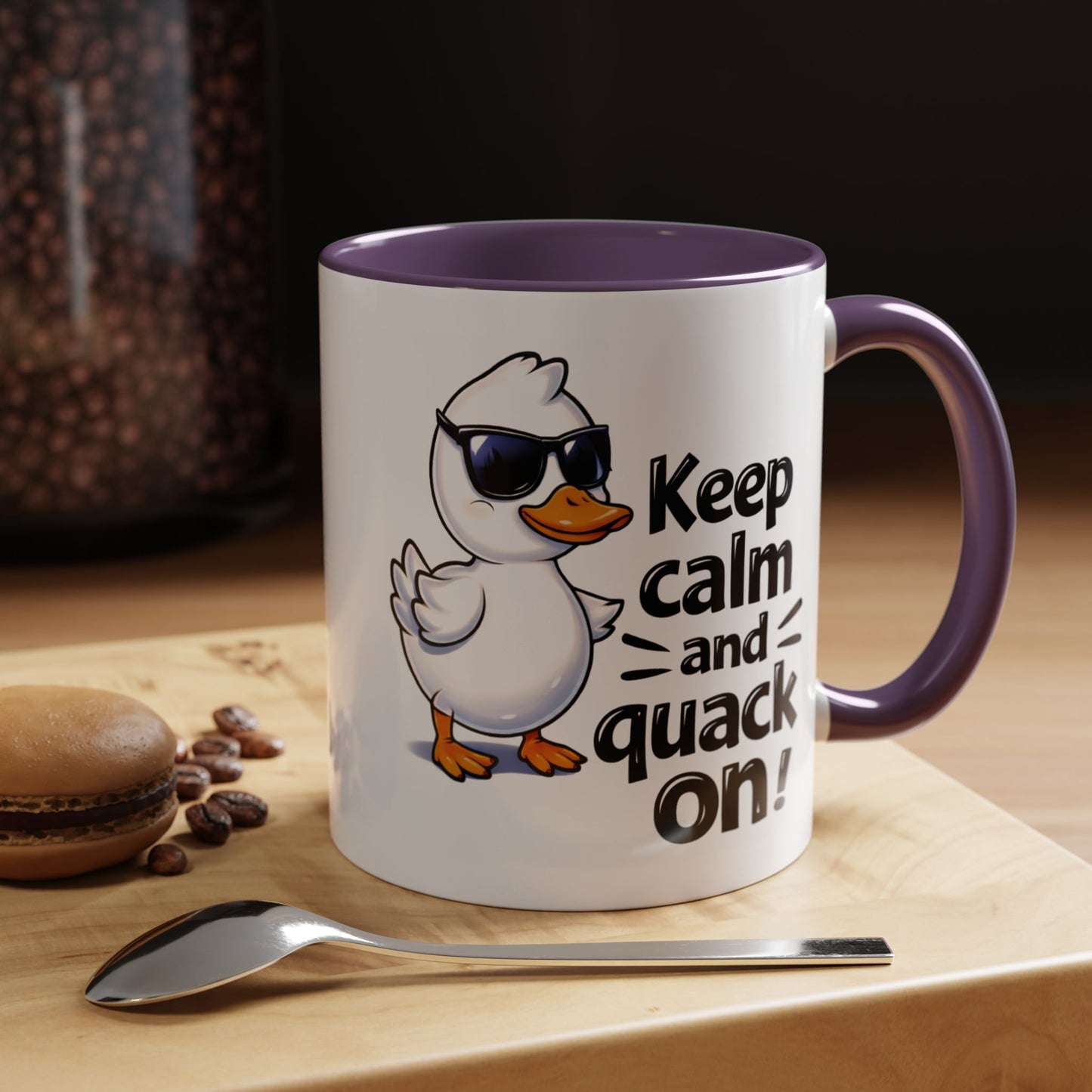 Wellness Mug - Keep Calm And Quack On