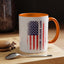 4th of July Mug - Happy Birthday America Flag